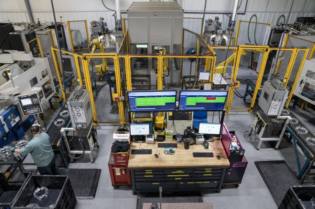 CNC Machine Shop Floor